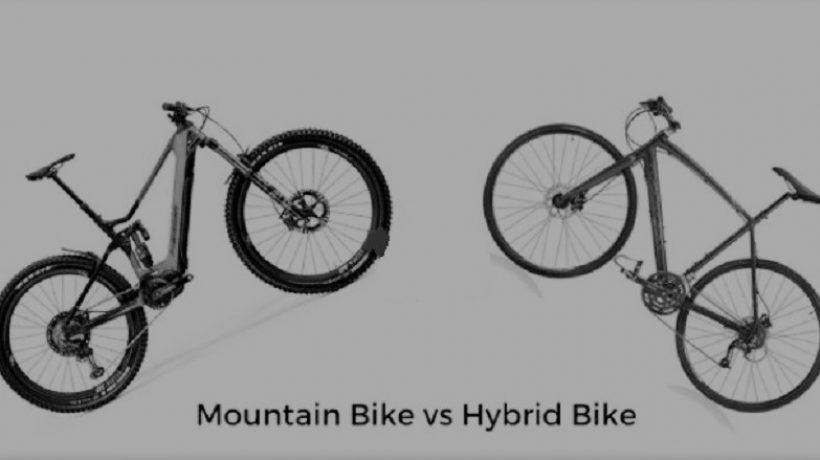 Is a hybrid bike faster than a mountain bike?