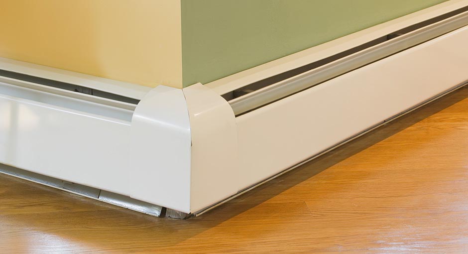 How to remove electric baseboard heater