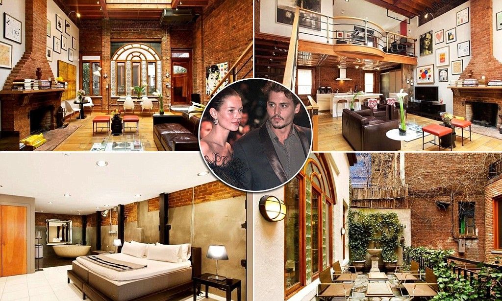 Kate Moss and Johnny Depp Apartment: A Glamorous Haven of Style and Elegance