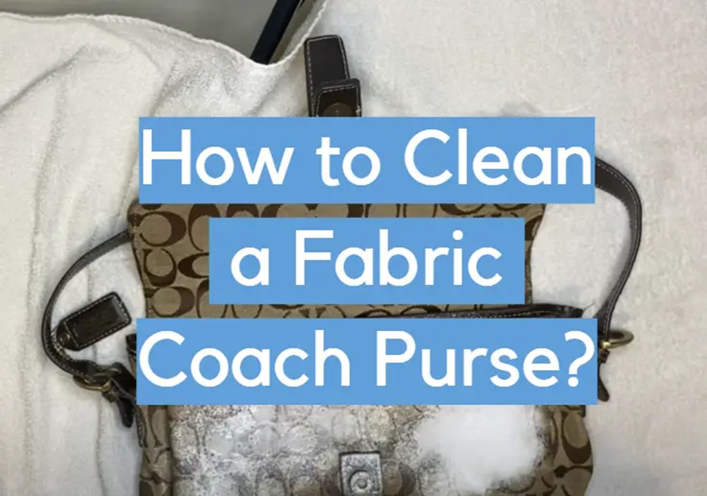 clean a Coach Fabric Purse