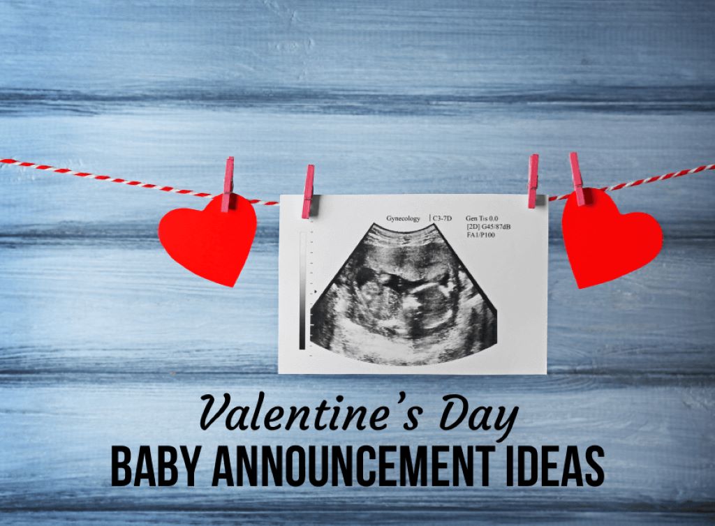 Interesting Valentine's Day Baby Announcement Ideas
