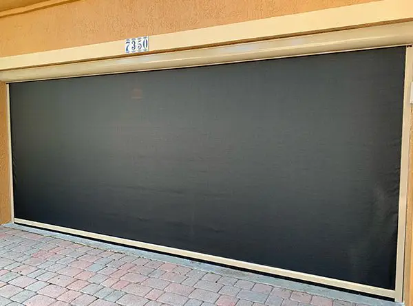 let's first go over some of the benefits of having a retractable screen on your garage door