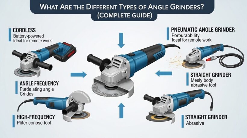 What Are the Different Types of Angle Grinders? (Complete Guide)