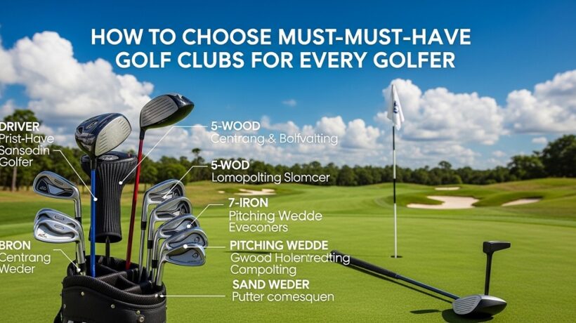 How to Choose Must-Have Golf Clubs for Every Golfer (Complete Setup Guide for Beginners to Pros)