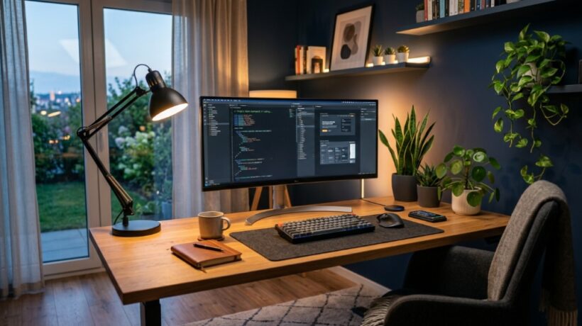 How to Create a More Eye-Friendly Home Office Lighting Setup